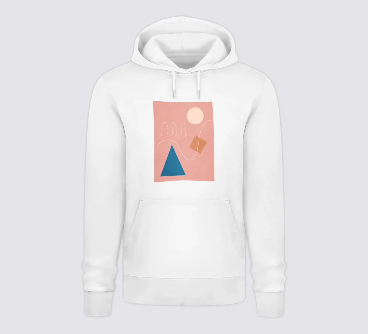 Forme geometriche minime 19 felpa con cappuccio da Gaite