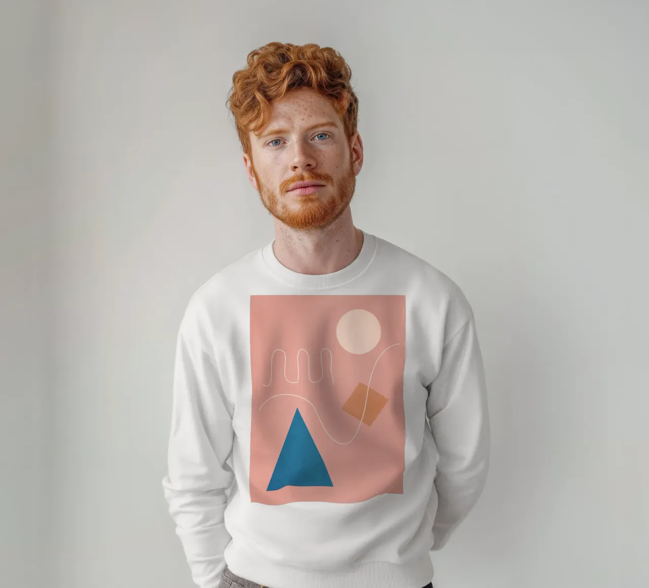 Forme geometriche minime 19 felpa da Gaite