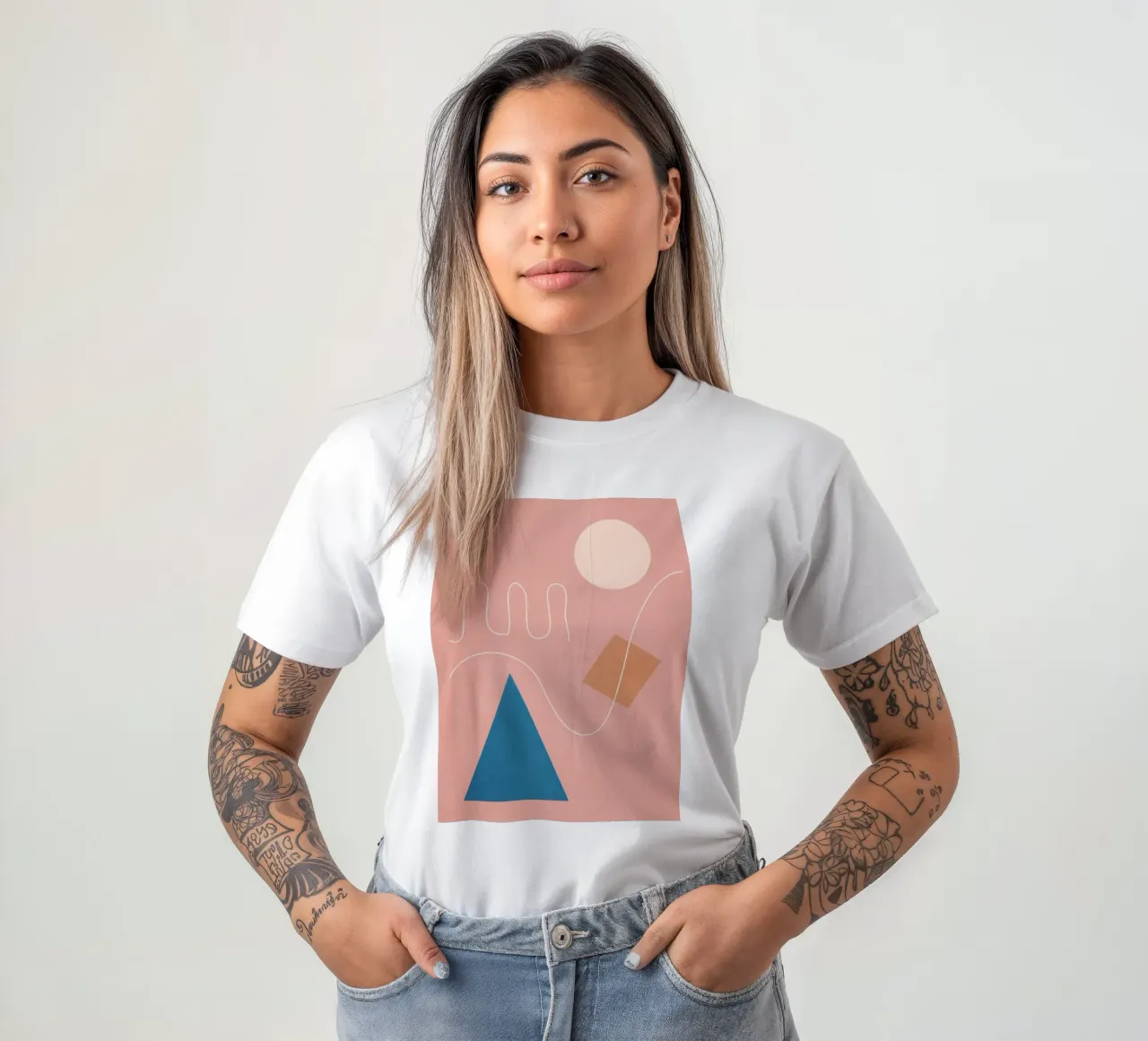 Forme geometriche minime 19 t-shirt da Gaite