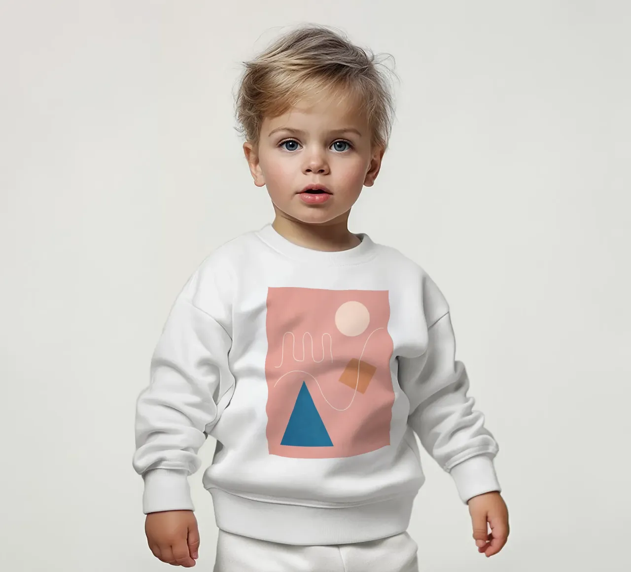 Forme geometriche minime 19 felpa neonato da Gaite