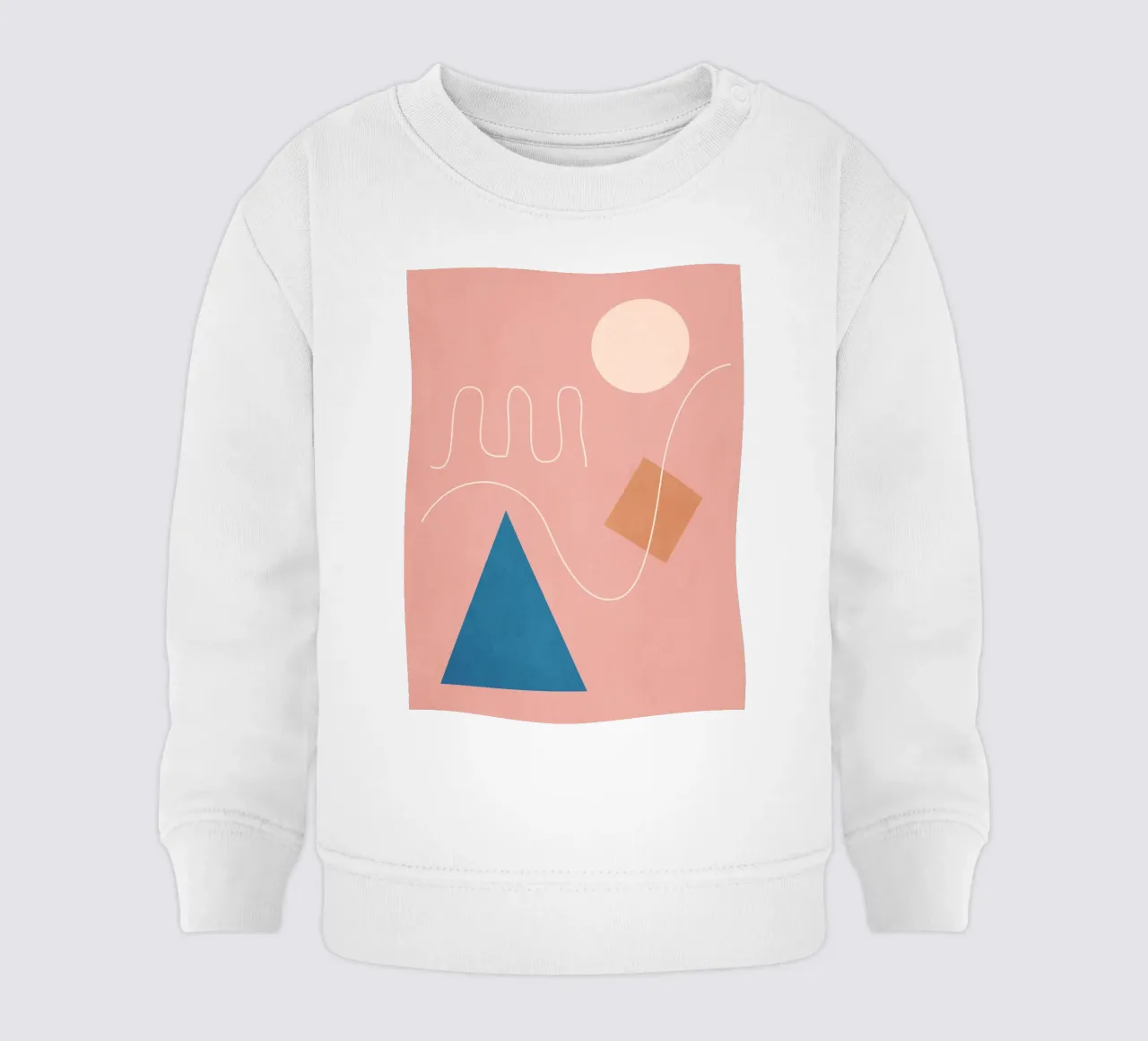Forme geometriche minime 19 felpa neonato da Gaite