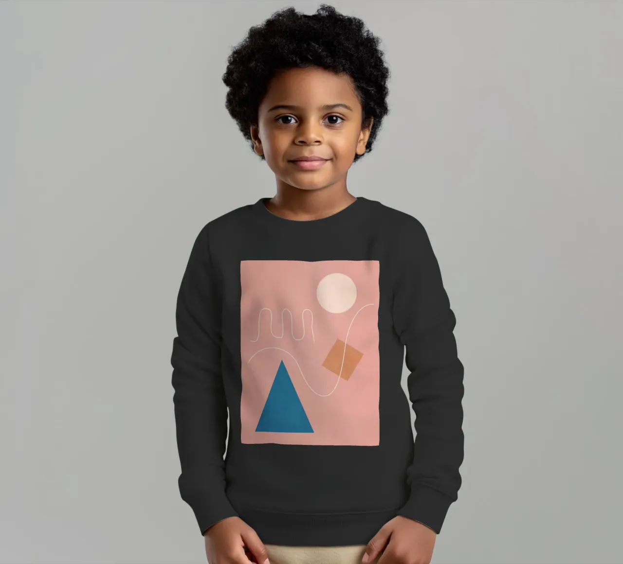 Forme geometriche minime 19 felpa bambino da Gaite