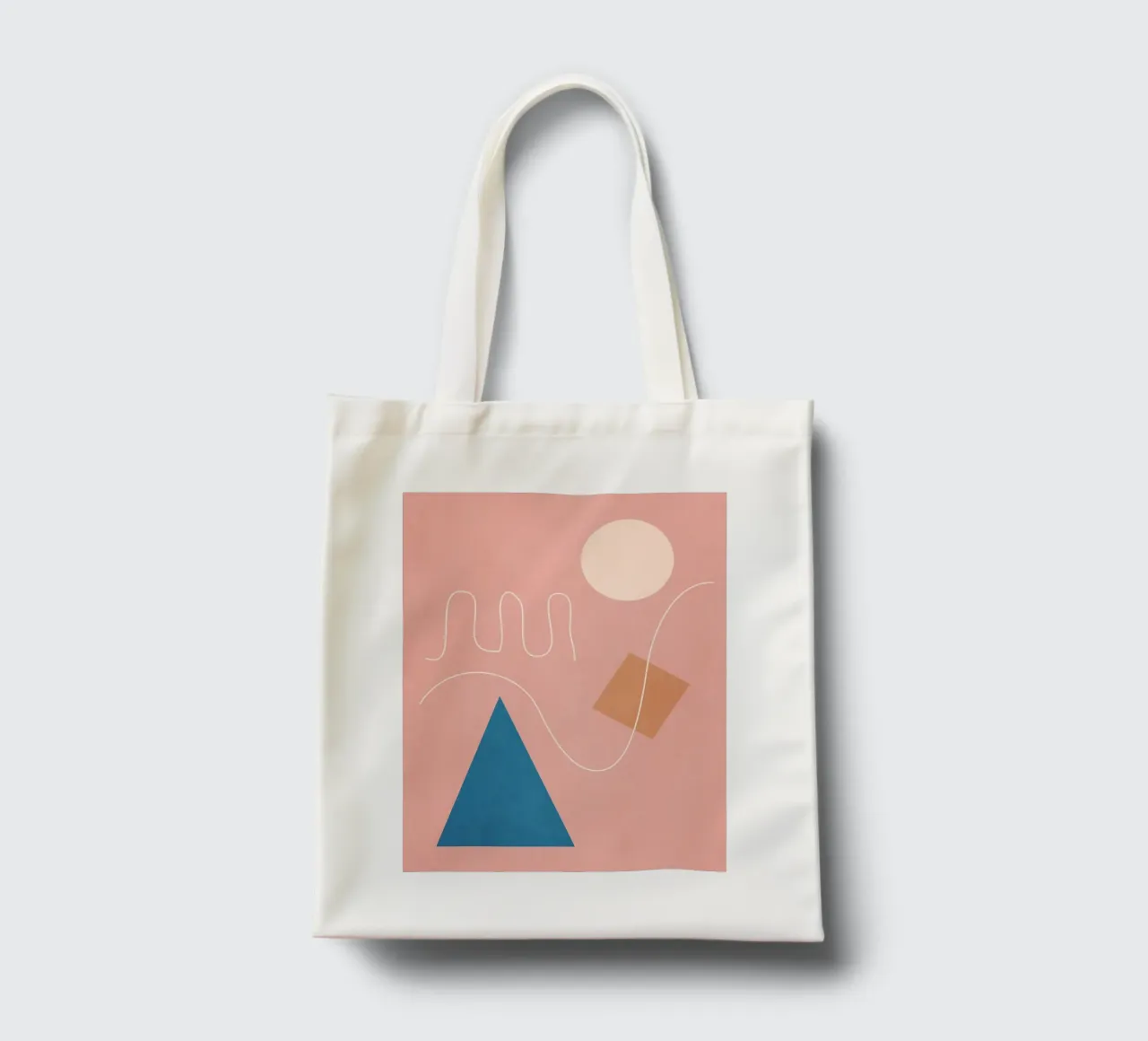 Forme geometriche minime 19 borsa in juta da Gaite