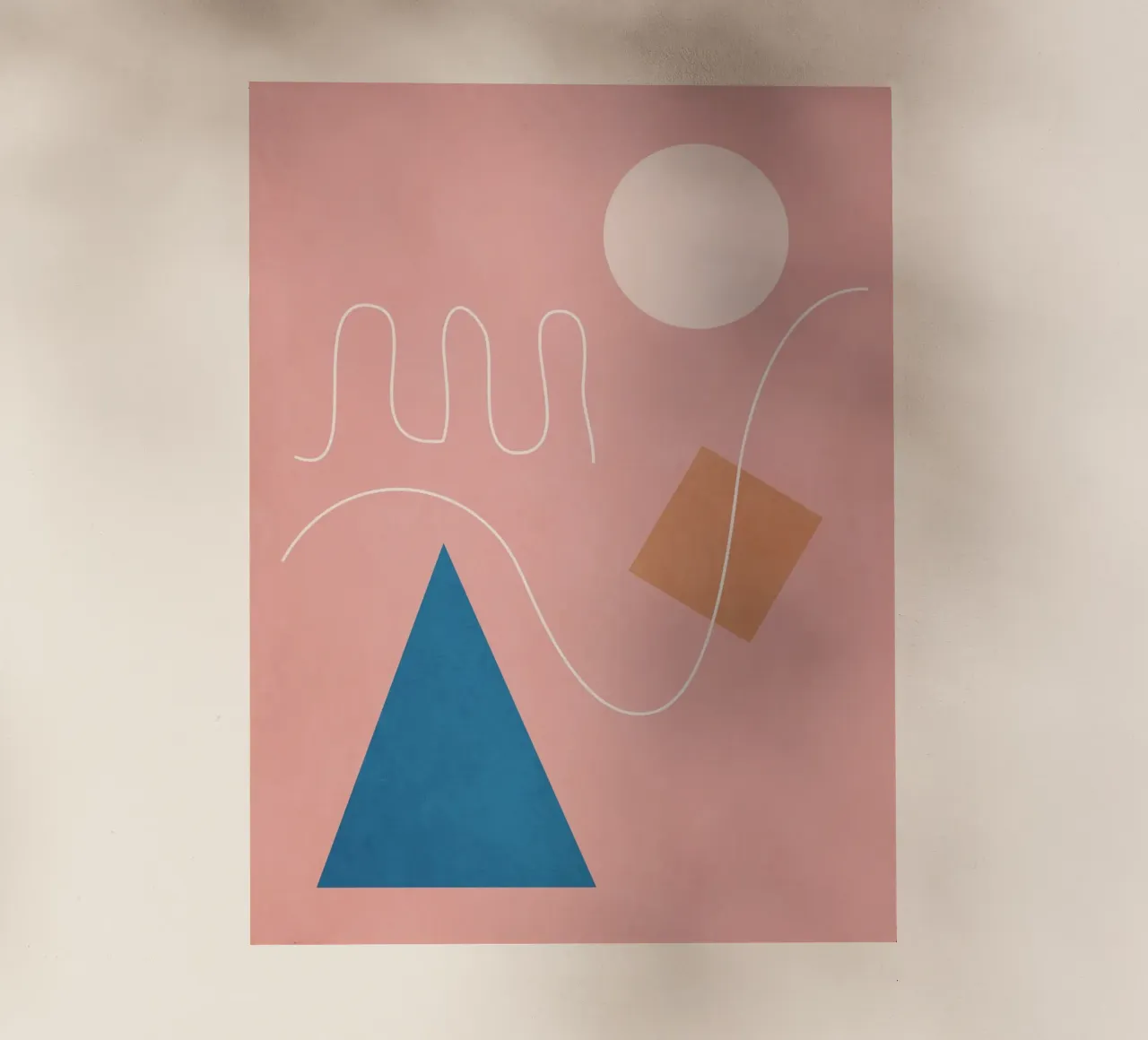 Forme geometriche minime 19 pellicola backlit da Gaite