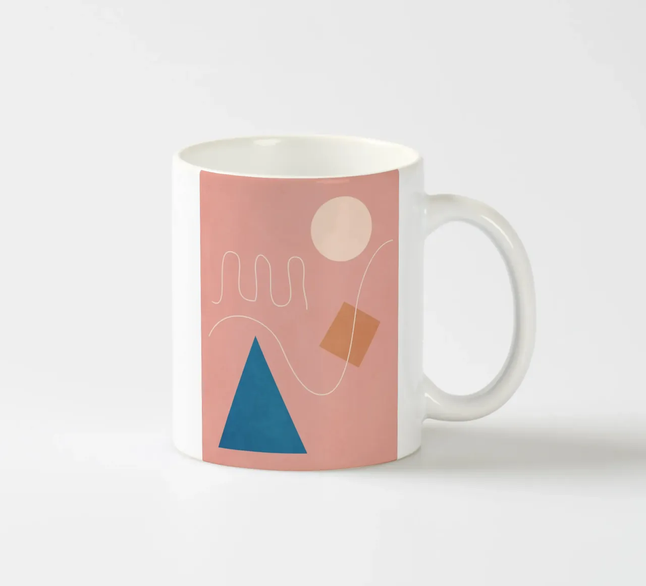 Forme geometriche minime 19 tazza in ceramica da Gaite