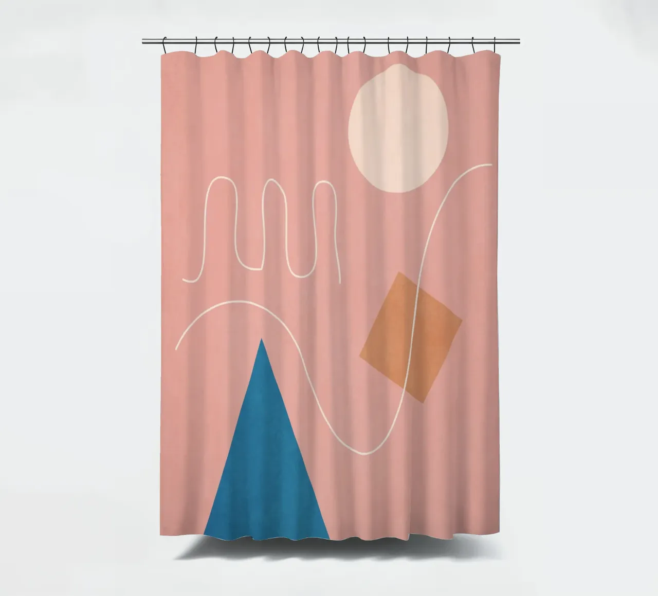 Forme geometriche minime 19 tenda da doccia da Gaite