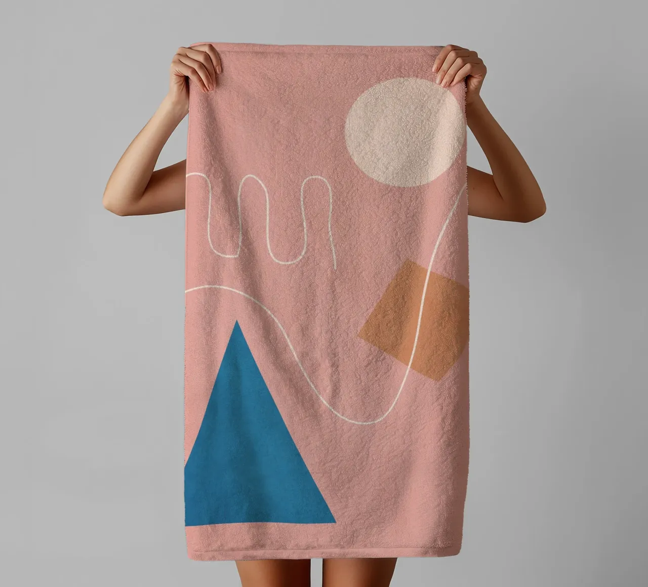 Forme geometriche minime 19 asciugamano da bagno da Gaite