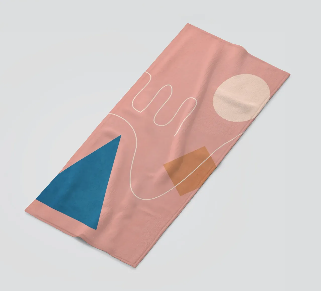 Forme geometriche minime 19 telo mare da Gaite