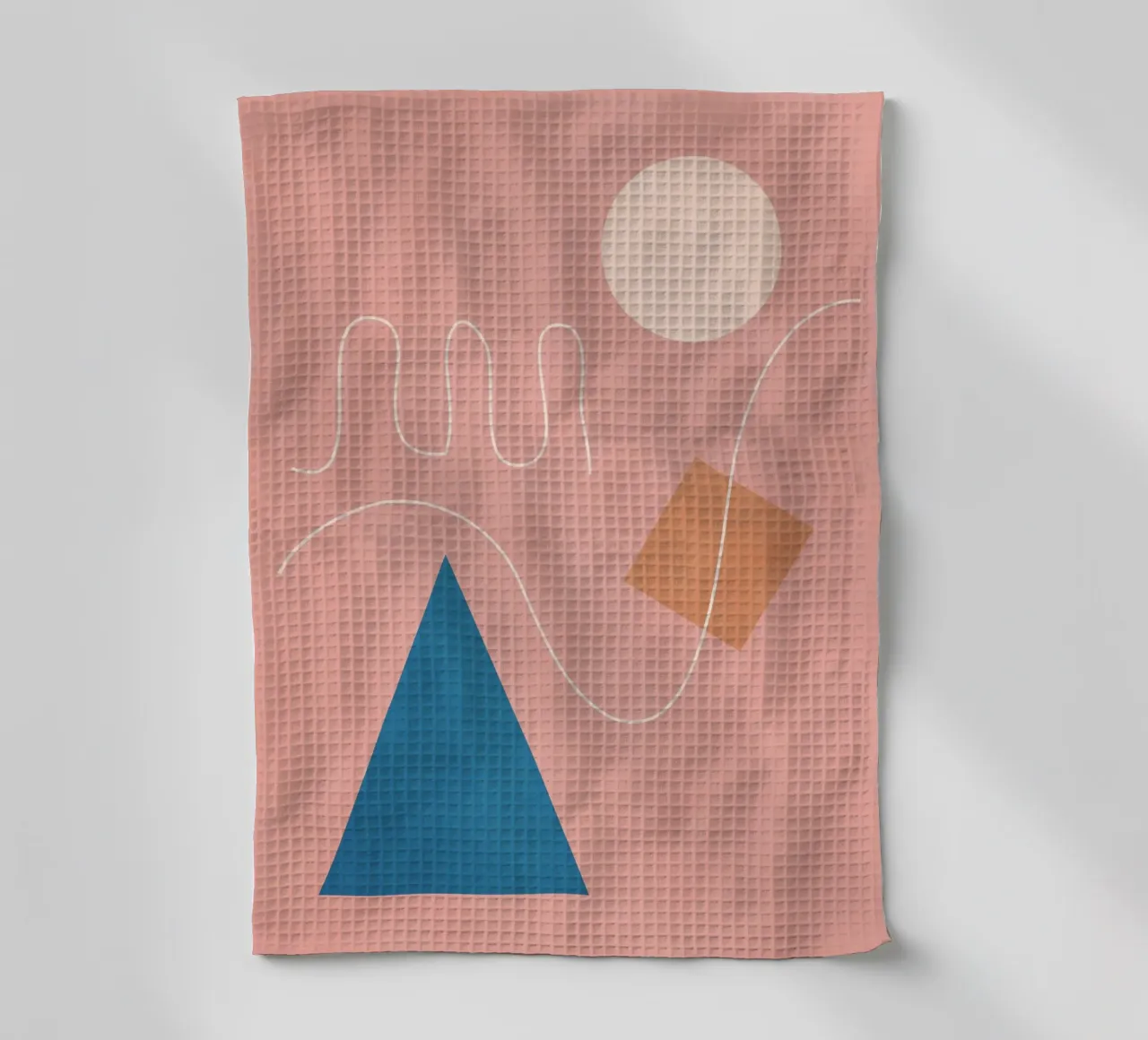 Forme geometriche minime 19 canovaccio da cucina da Gaite