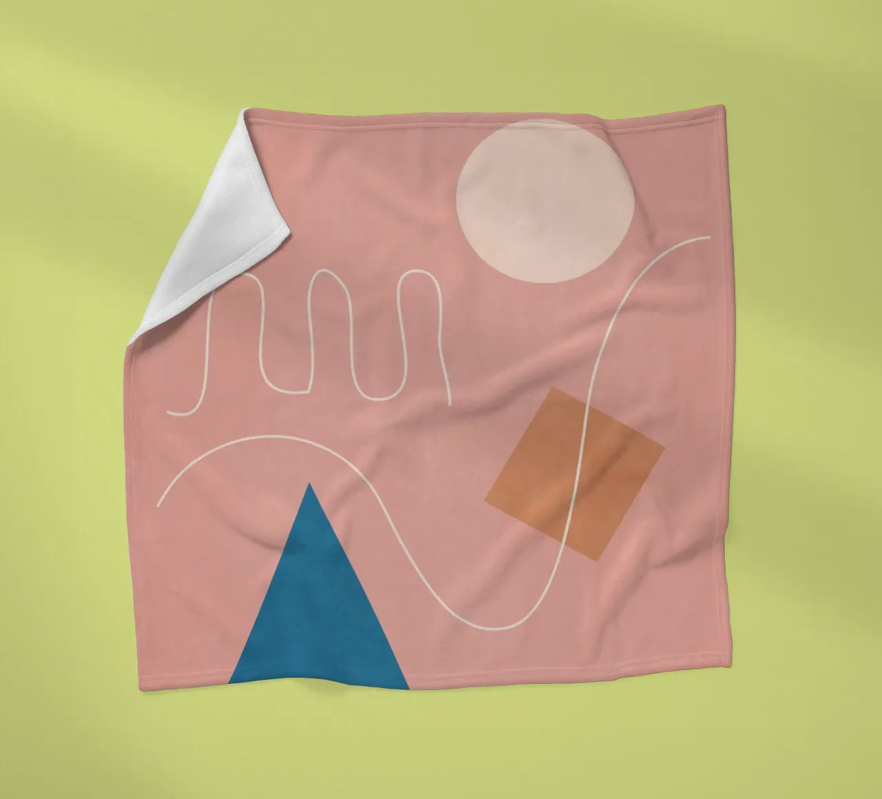 Forme geometriche minime 19 coperta in pile da Gaite