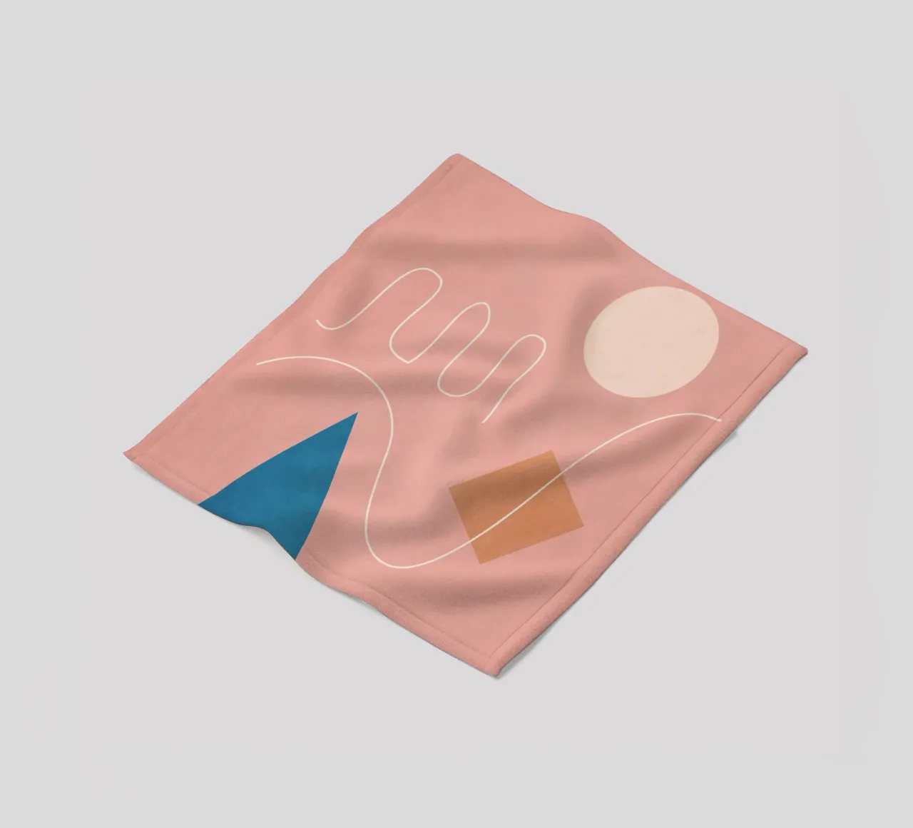 Forme geometriche minime 19 coperta in pile da Gaite