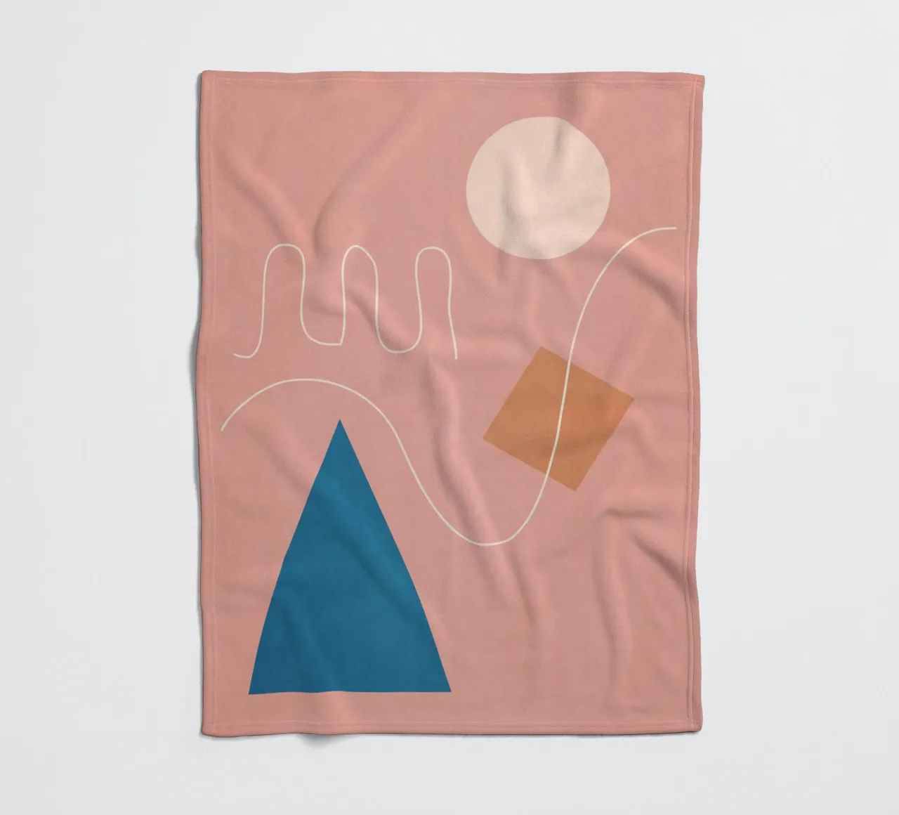 Forme geometriche minime 19 coperta in pile da Gaite