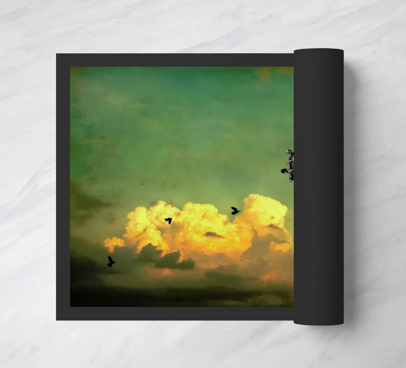 Icarus Fußmatte von Jason Brueck