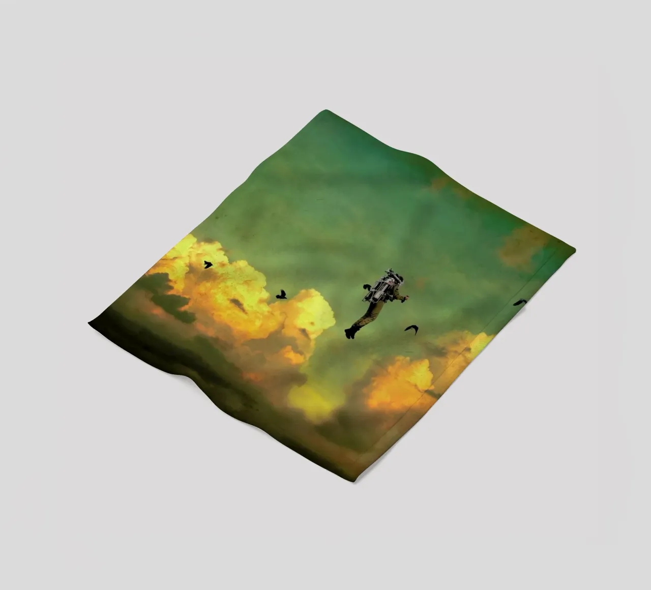 Icarus fleecedeken van Jason Brueck