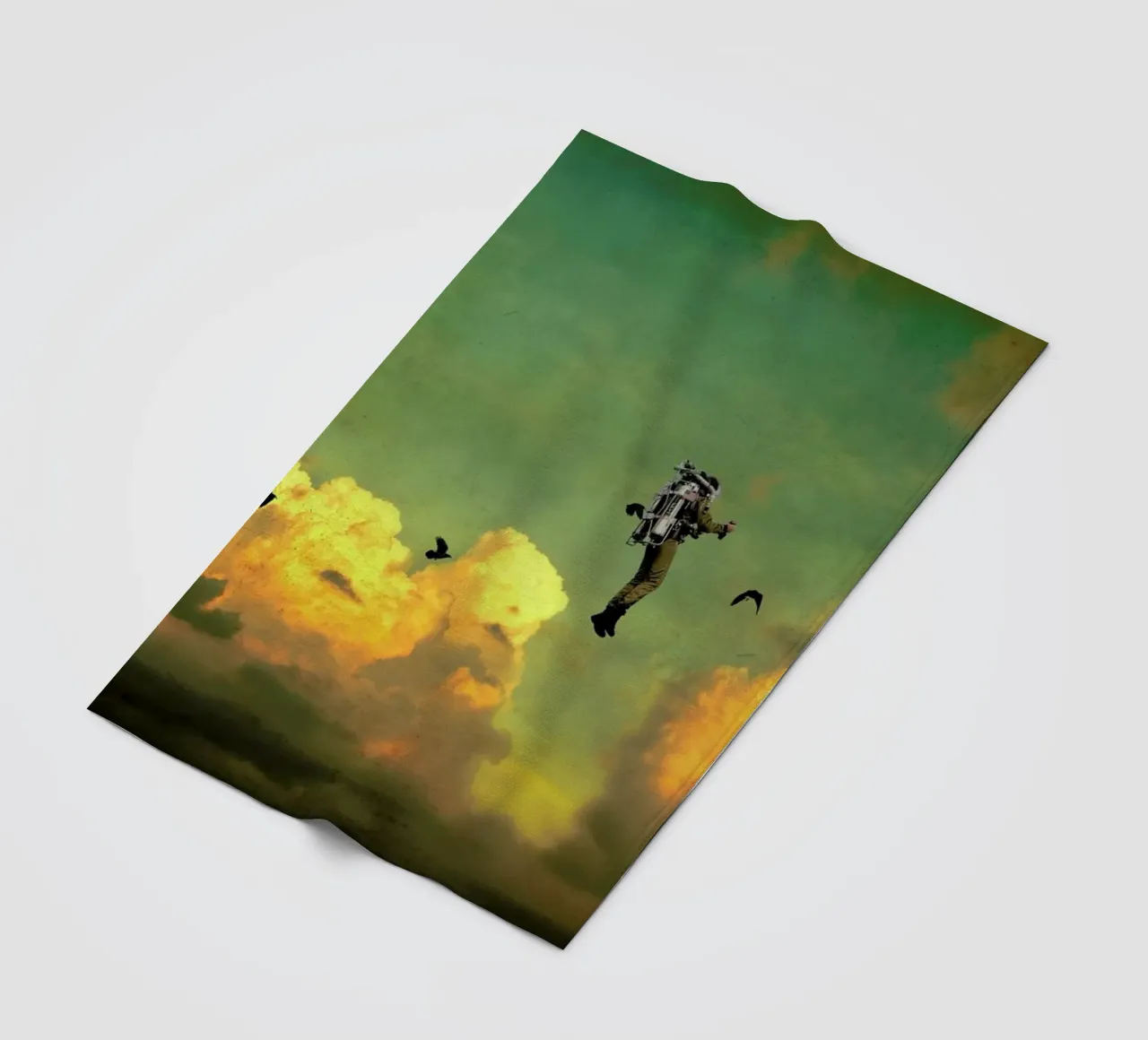 Icarus fleecedeken van Jason Brueck