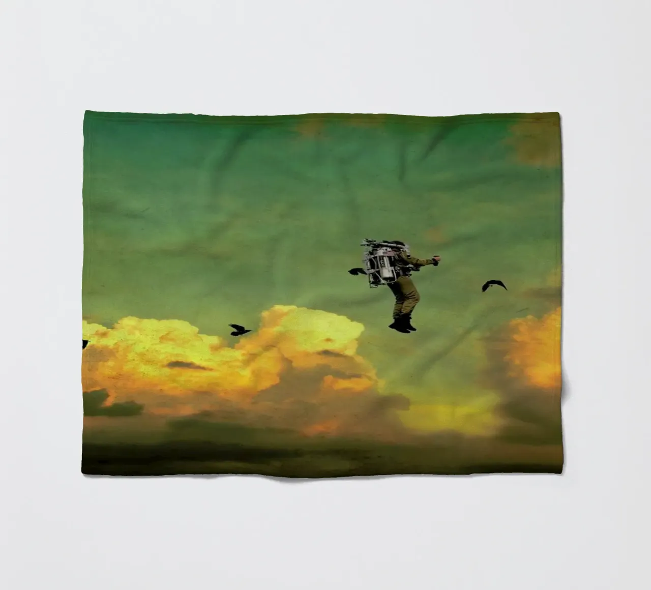 Icarus fleecedeken van Jason Brueck