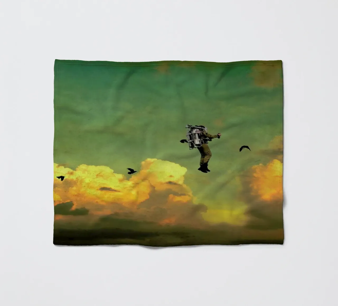 Icarus fleecedeken van Jason Brueck