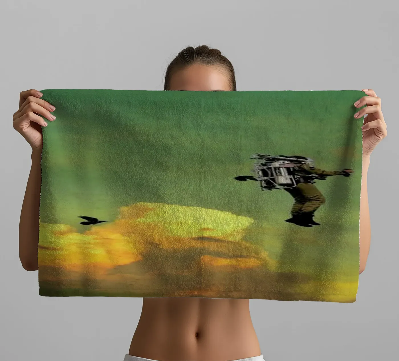 Icarus badhanddoek van Jason Brueck