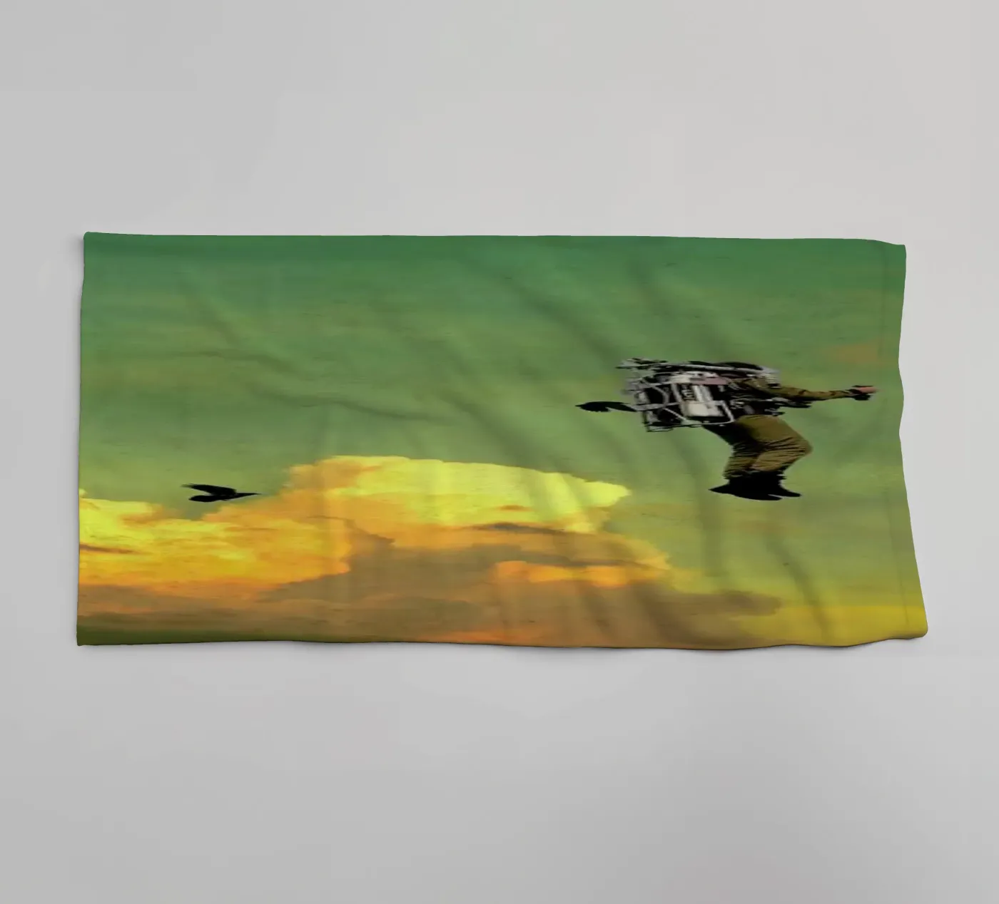 Icarus badhanddoek van Jason Brueck
