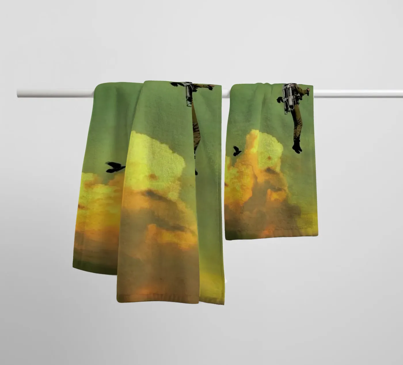 Icarus badhanddoek van Jason Brueck