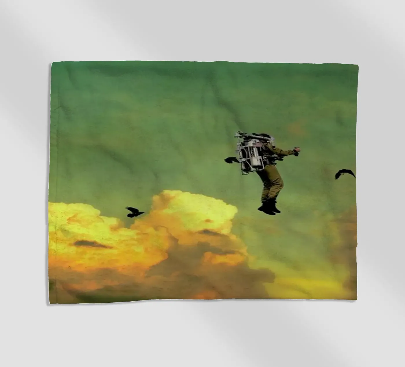 Icarus strandhanddoek van Jason Brueck