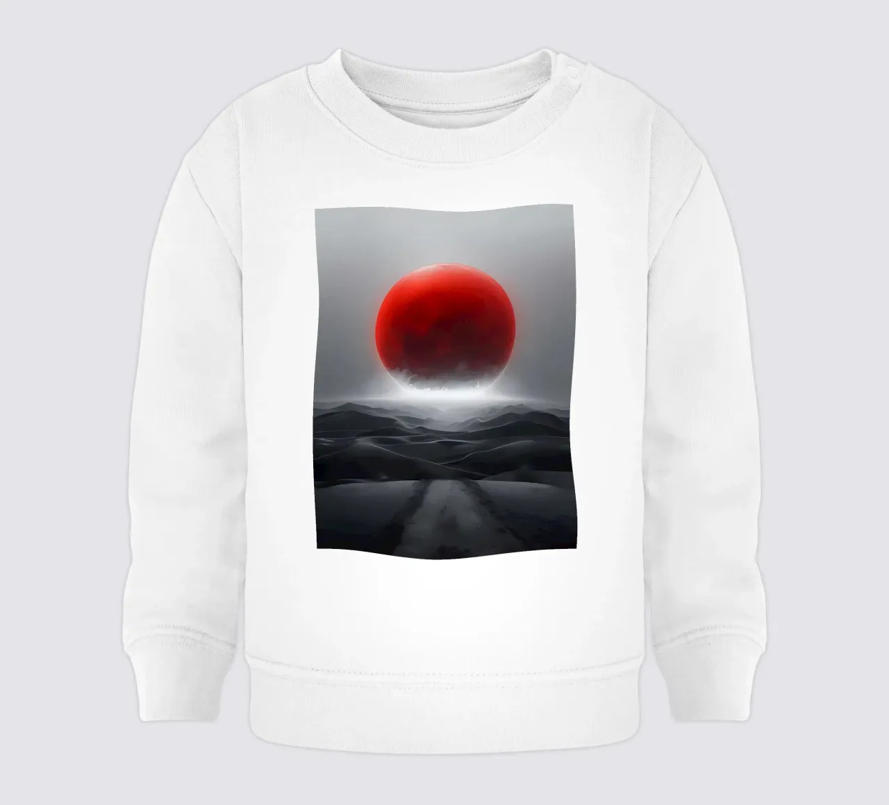 Orizzonte Cremisi felpa neonato da Artistic-shop