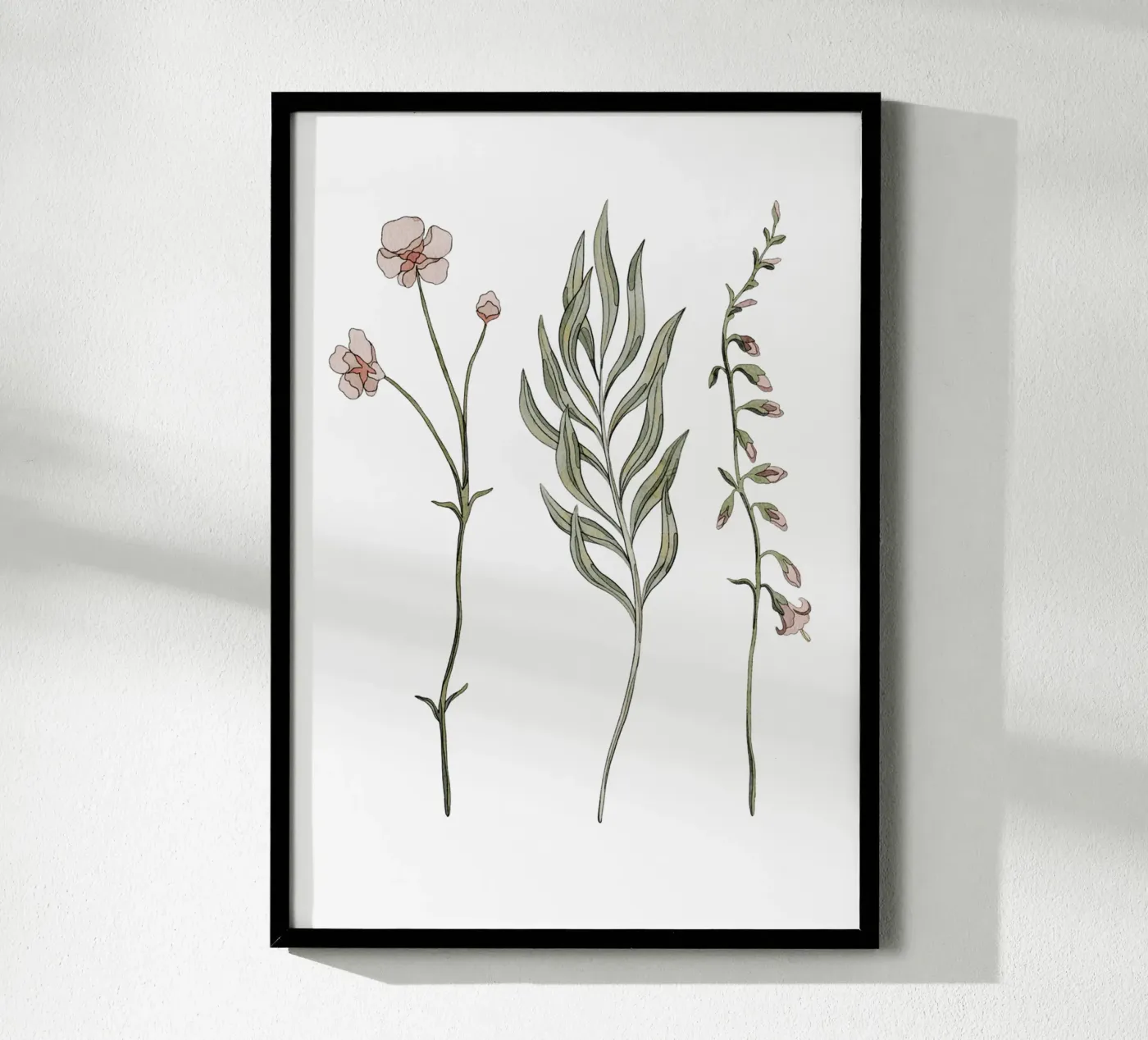 Floral poster da zeitfuerkrimsundkrams