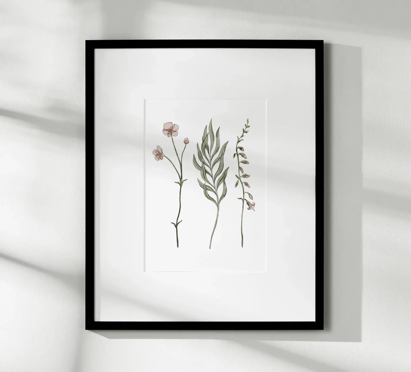Floral poster da zeitfuerkrimsundkrams