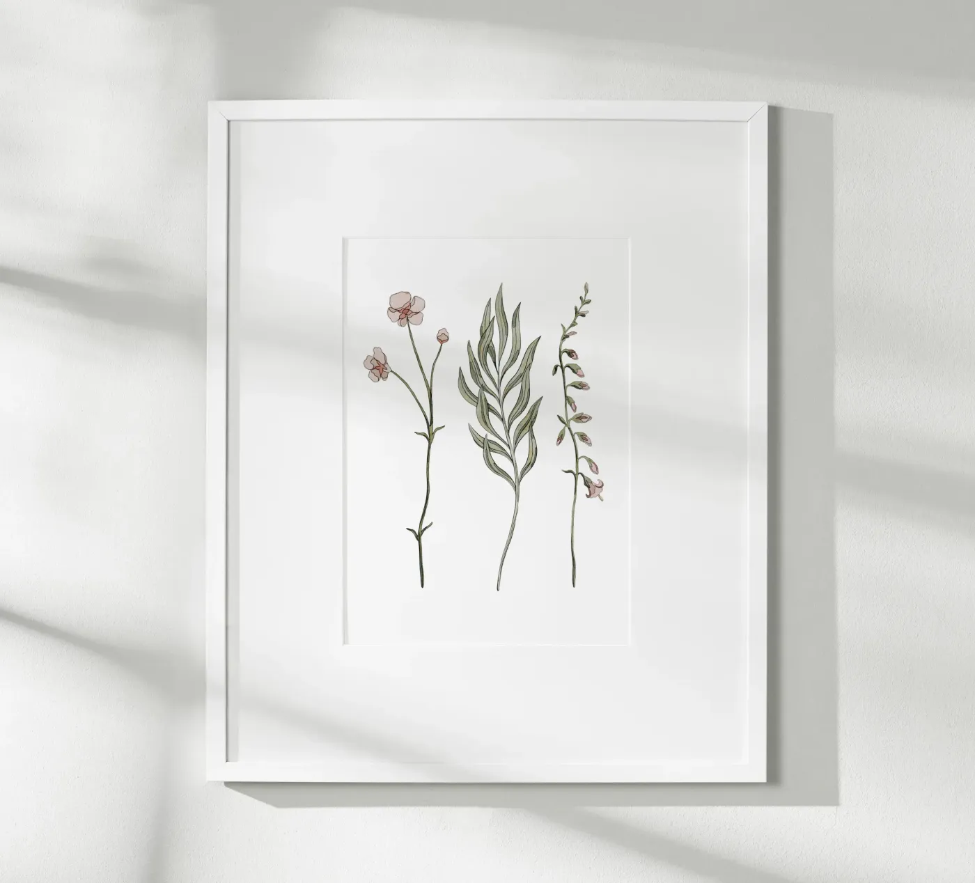 Floral poster da zeitfuerkrimsundkrams