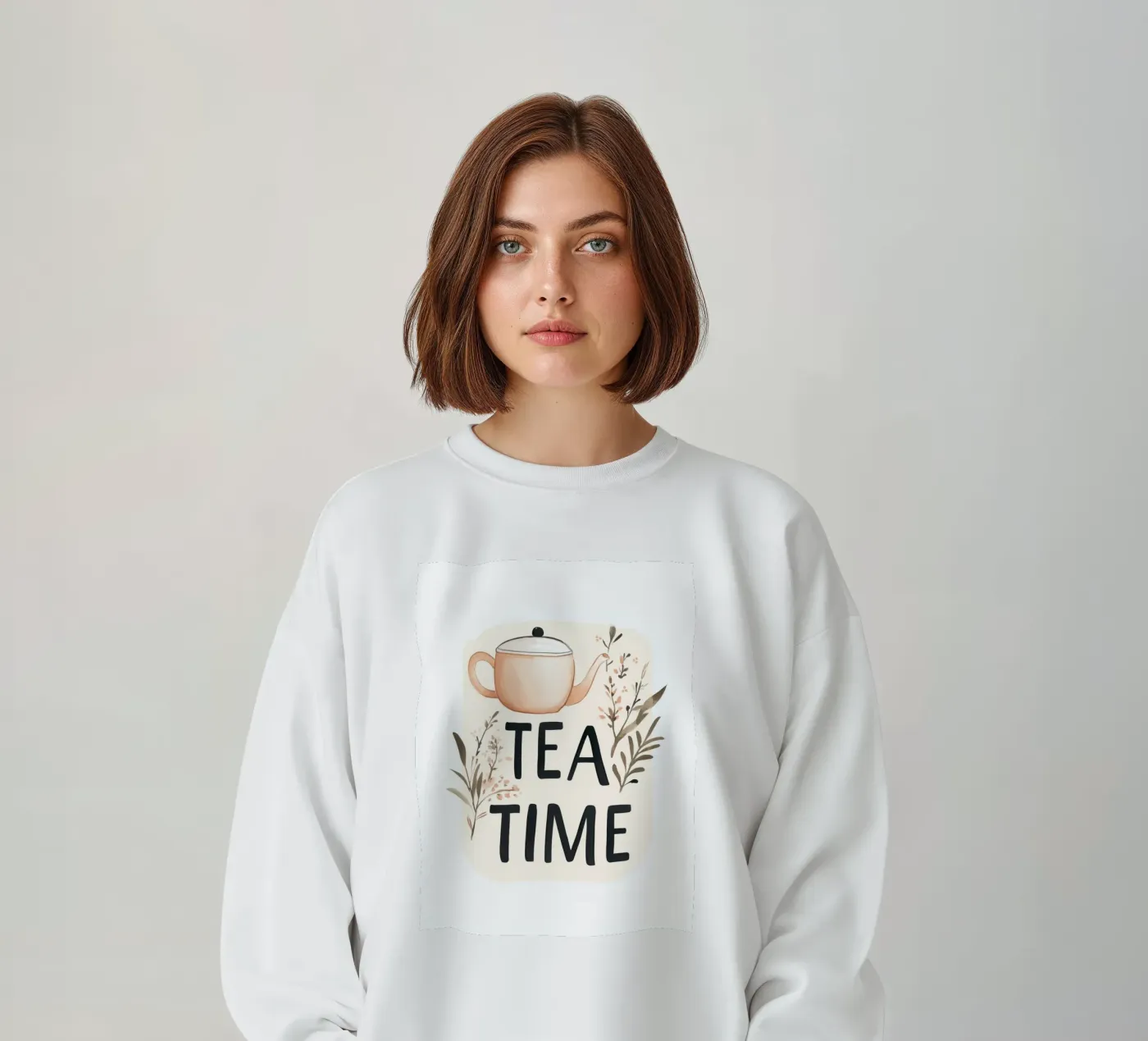 Tea Time felpa da treechild