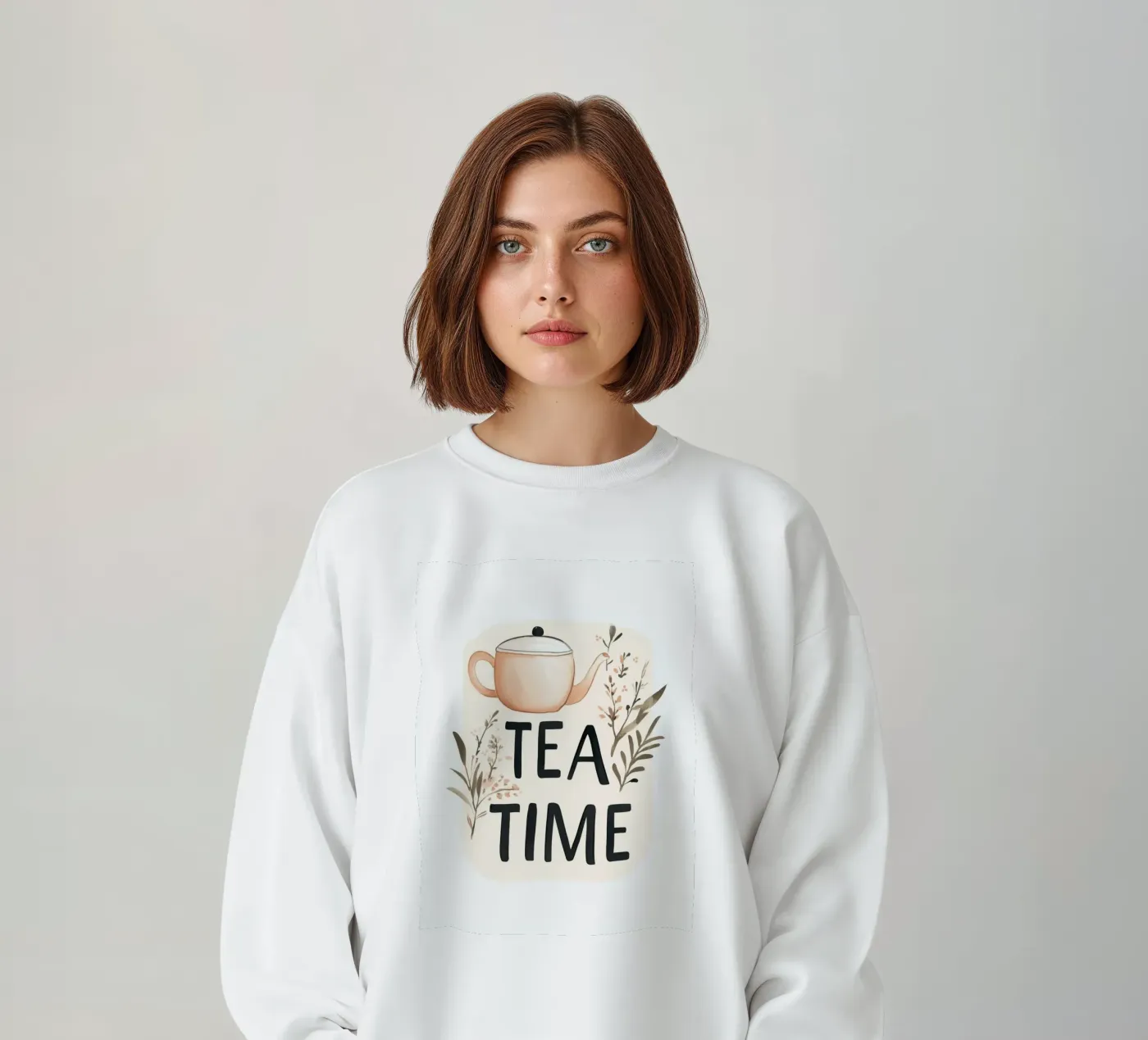 Tea Time felpa da treechild