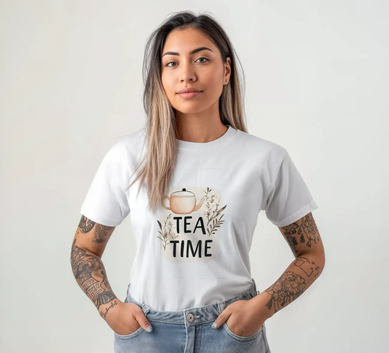Tea Time t-shirt da treechild