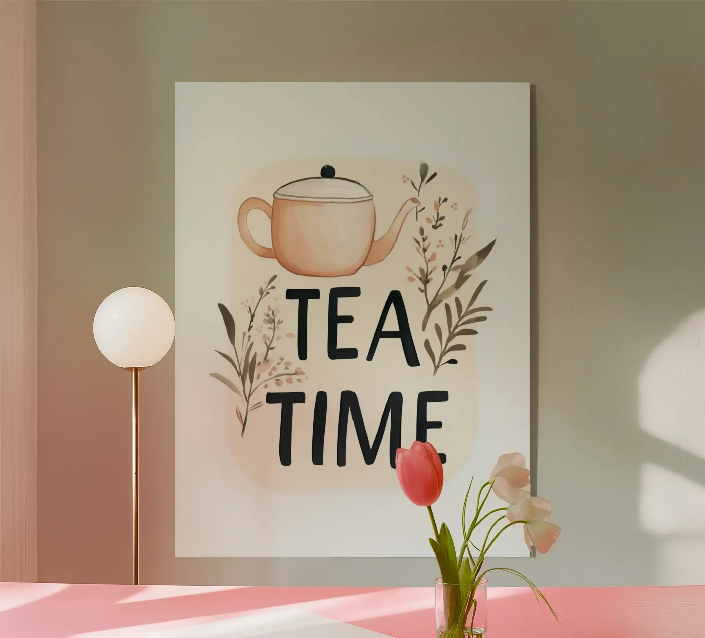 Tea Time Acryl-Glas von treechild