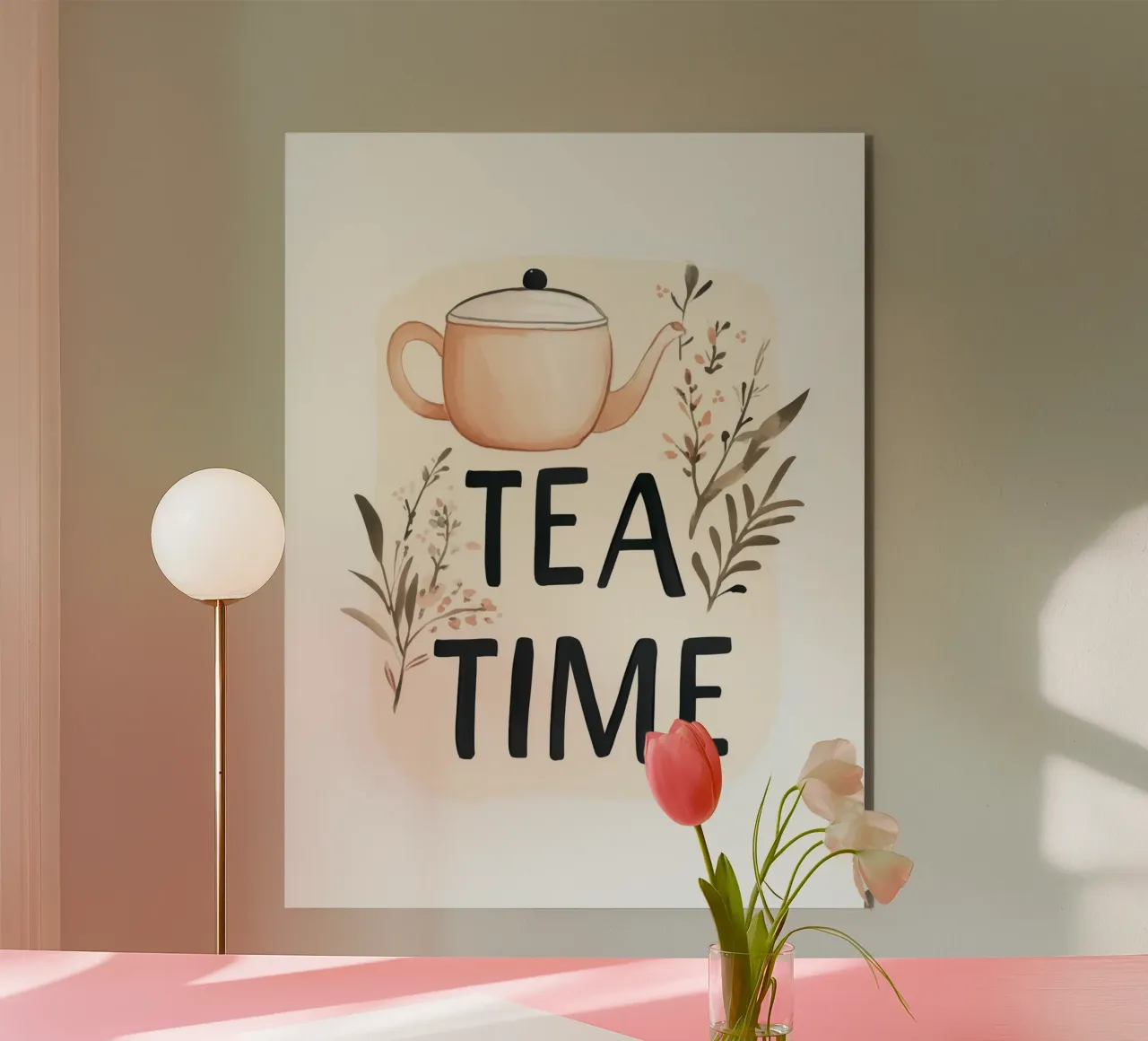 Tea Time alu-dibond by treechild