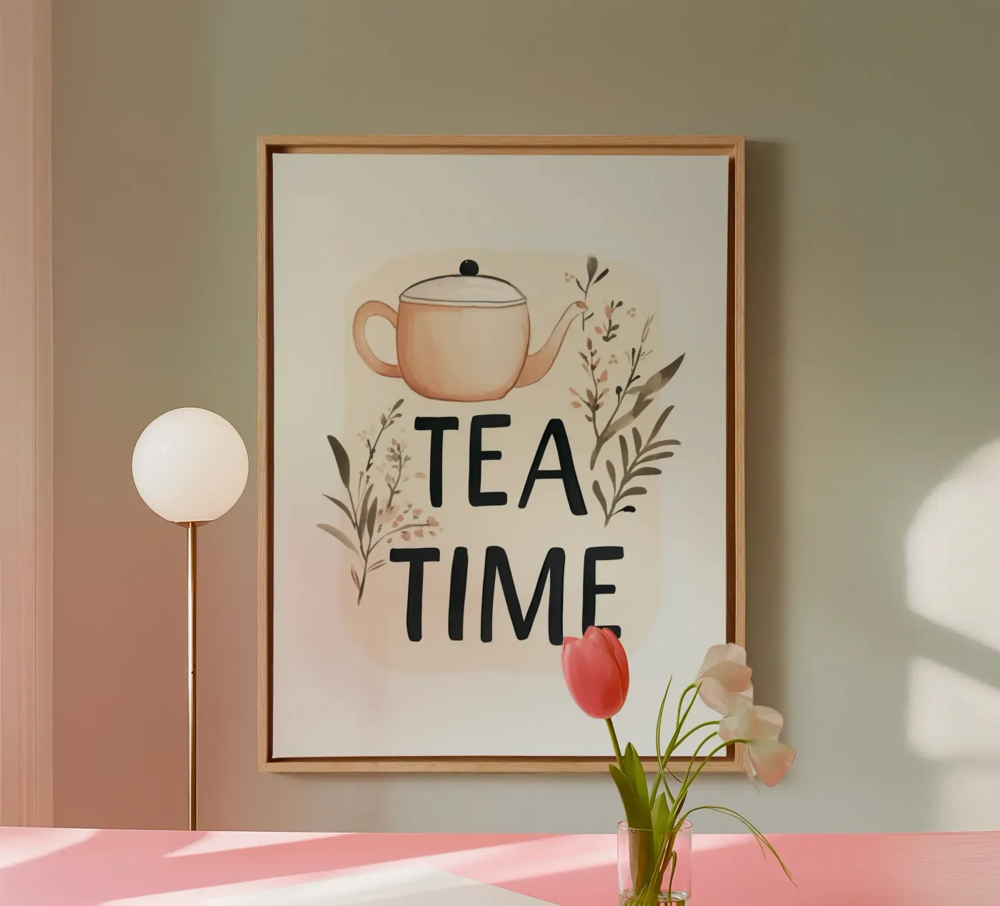 Tea Time tela da treechild