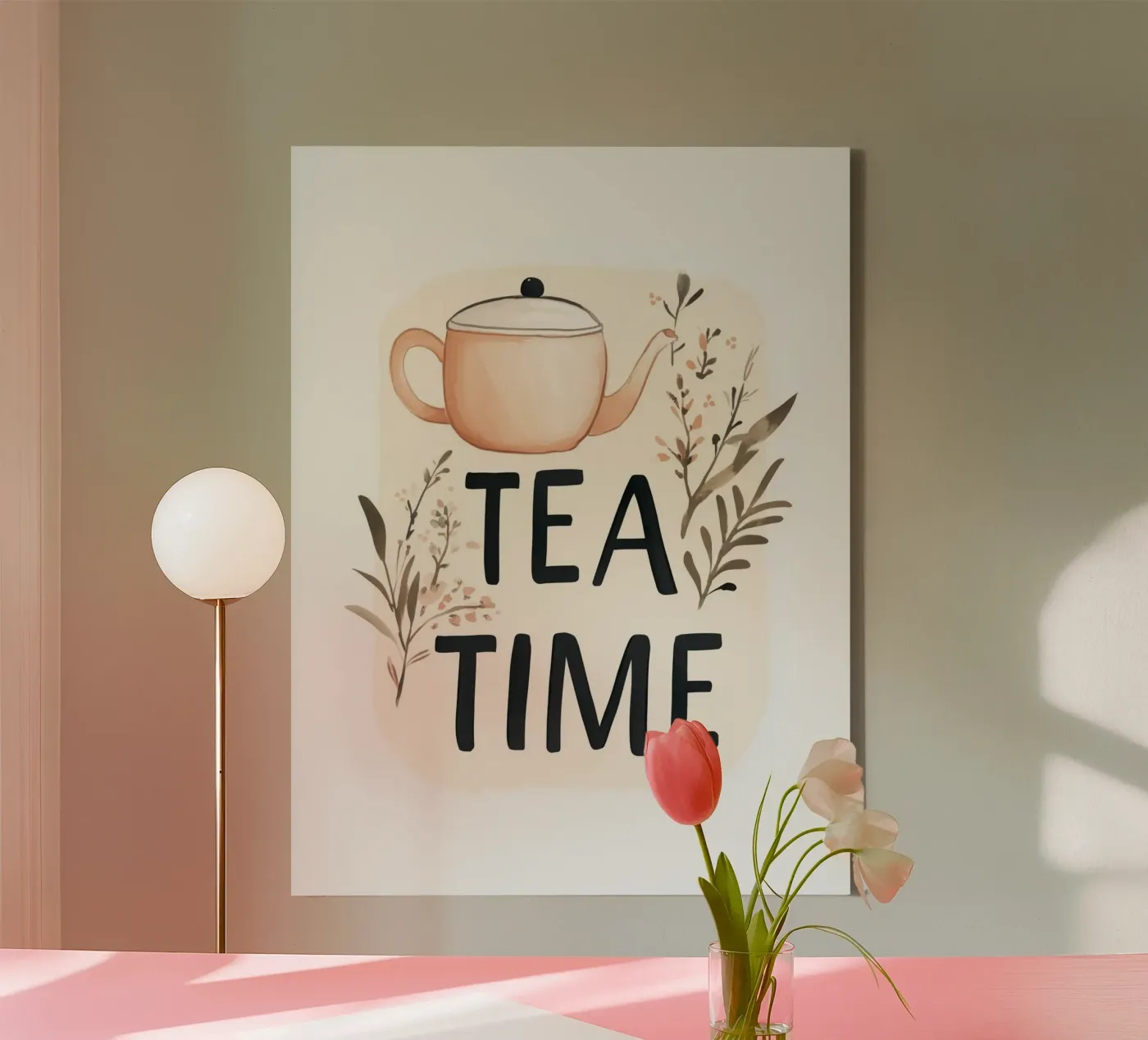 Tea Time tela da treechild