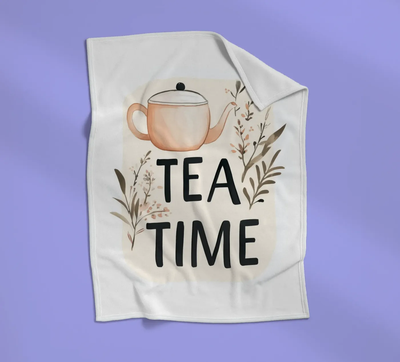 Tea Time Fleecedecke von treechild