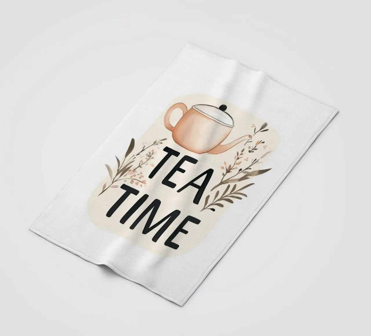 Tea Time coperta in pile da treechild