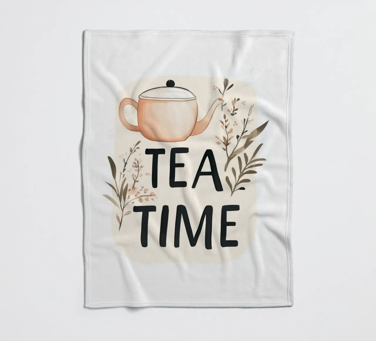 Tea Time coperta in pile da treechild