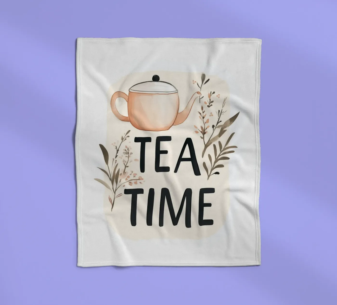Tea Time Fleecedecke von treechild