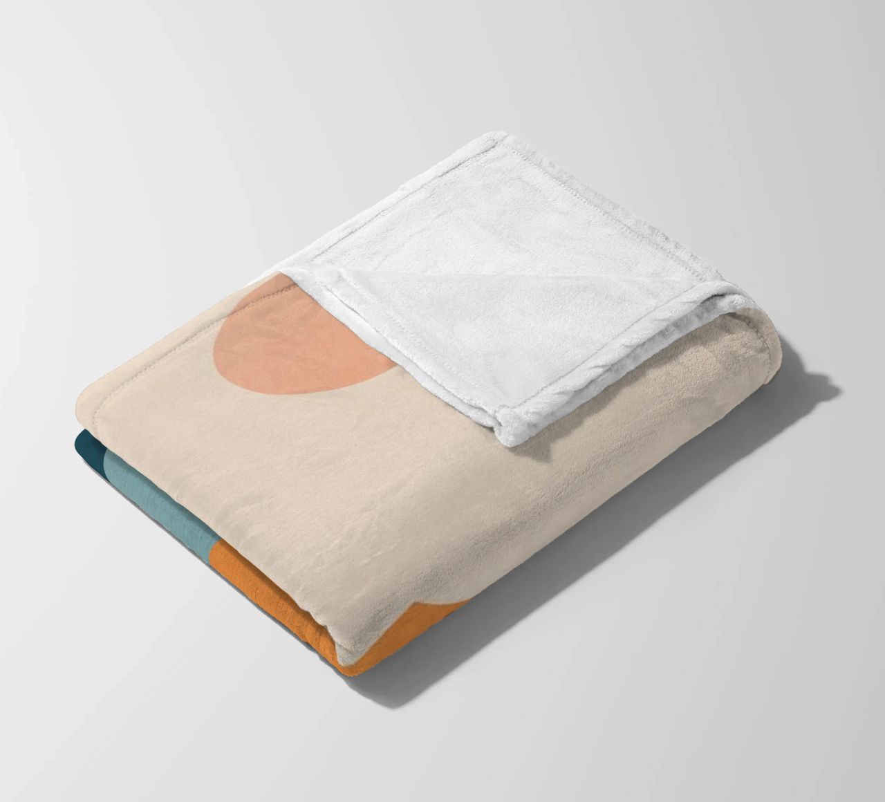Minimal Abstract 16 fleece blanket by Gaite