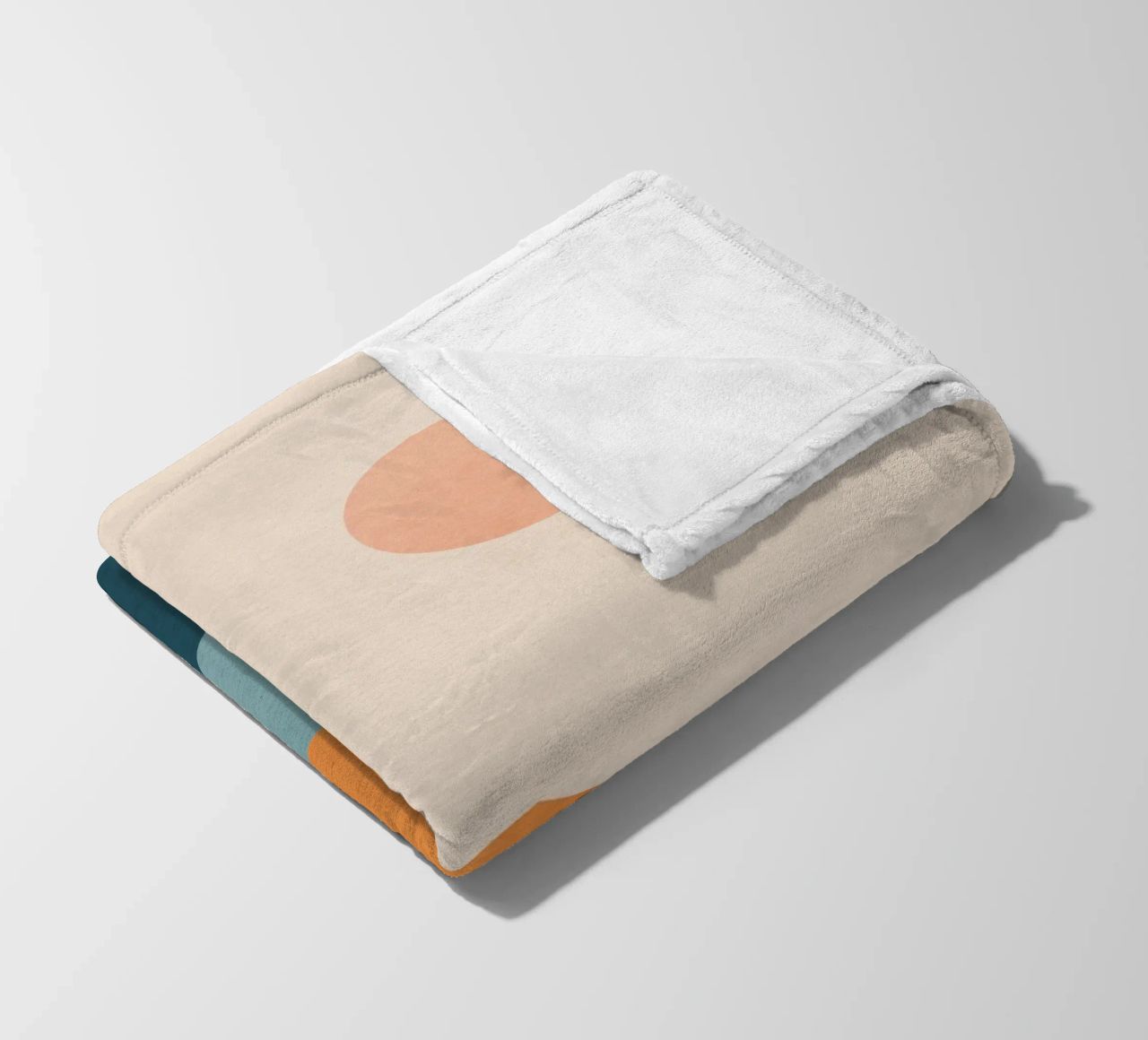 Minimal Abstract 16 fleece blanket by Gaite