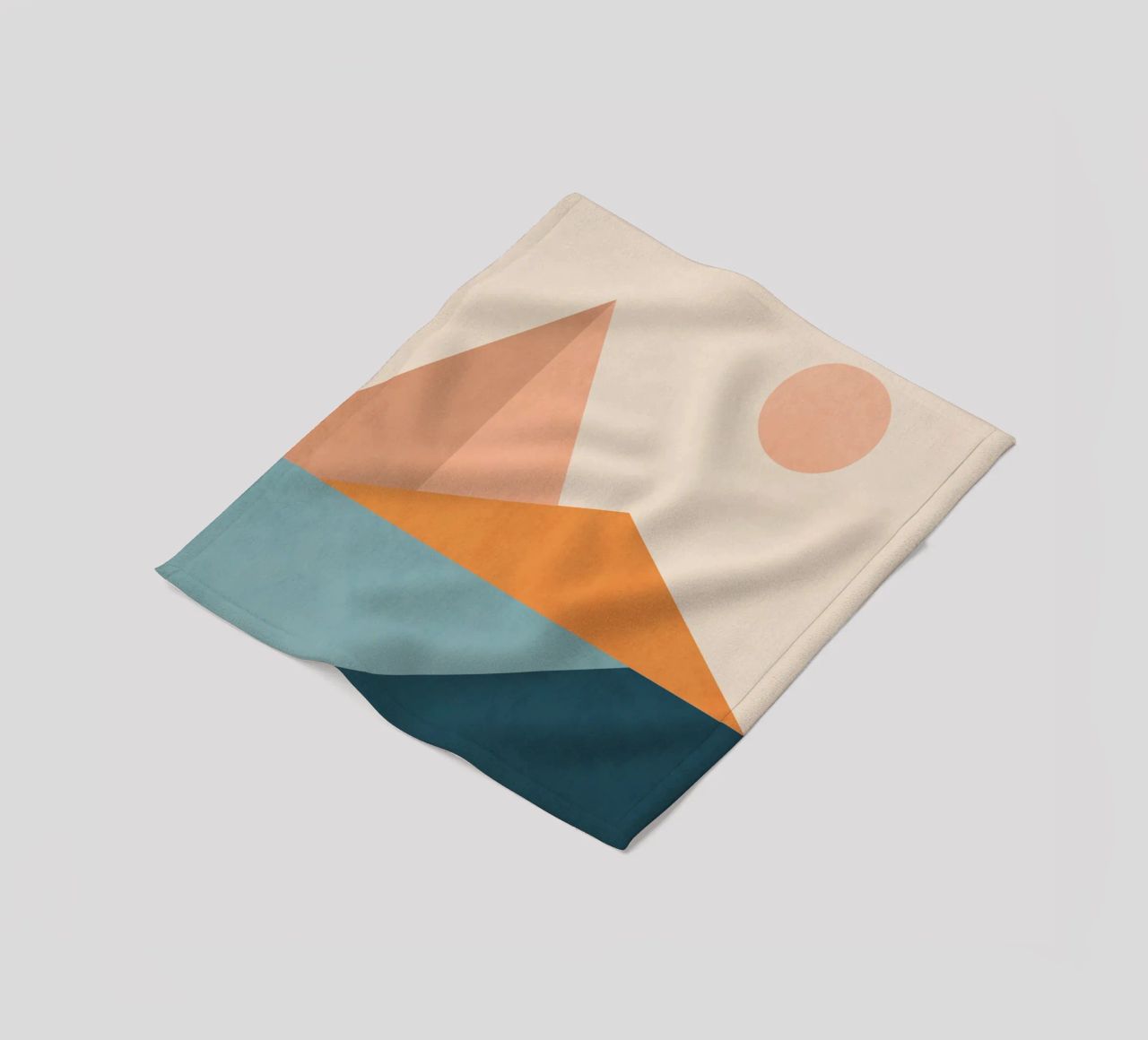 Minimal Abstract 16 fleece blanket by Gaite