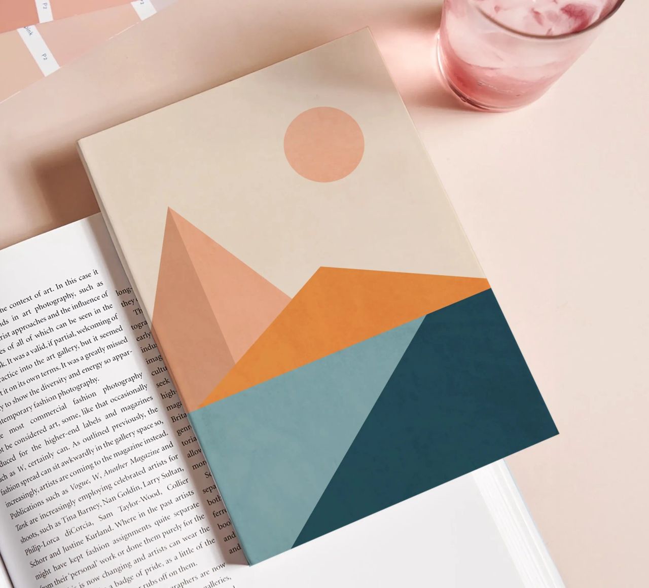 Minimal Abstract 16 notebook by Gaite