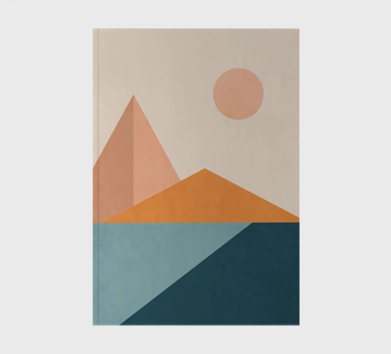 Minimal Abstract 16 notebook by Gaite
