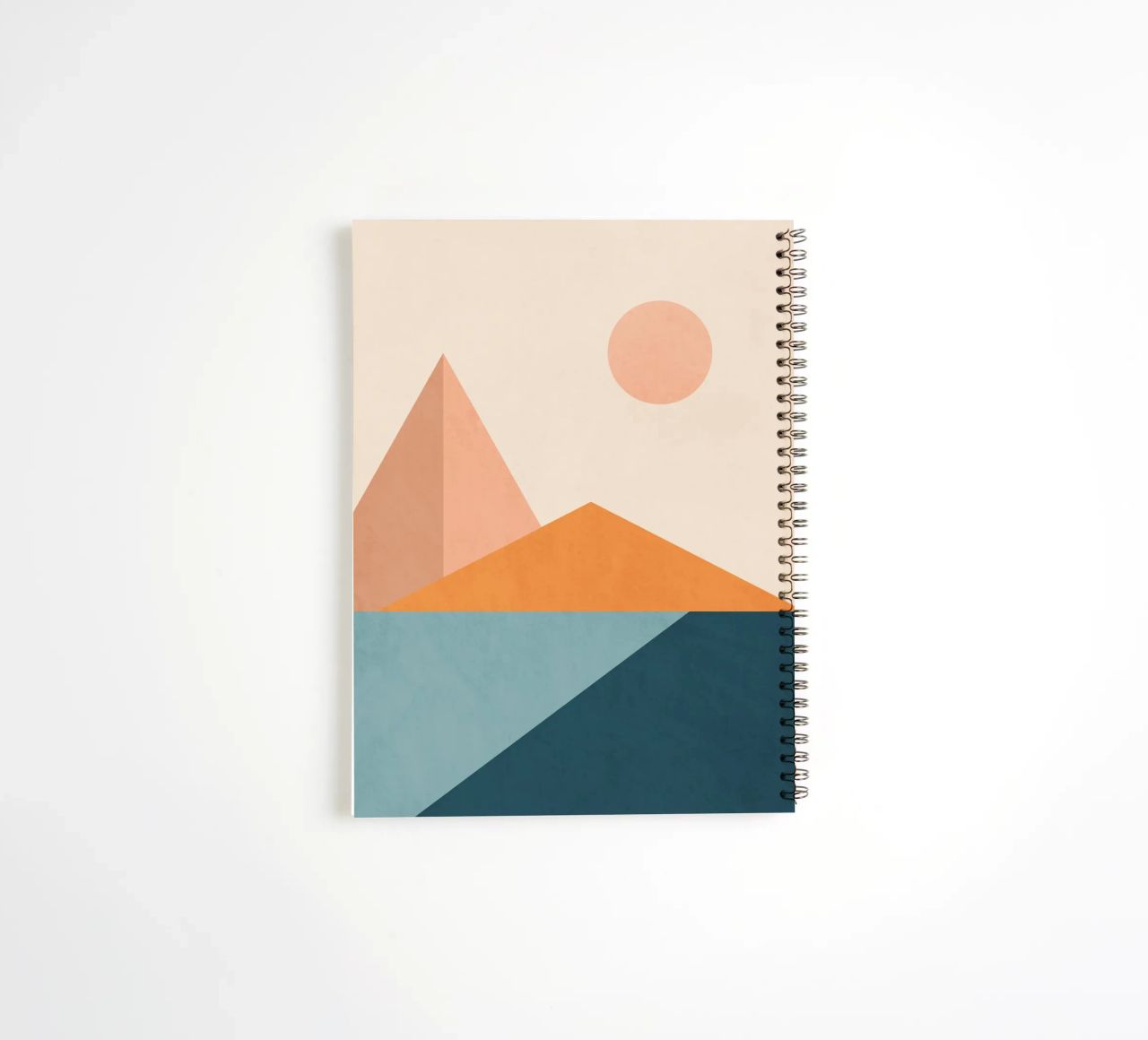 Minimal Abstract 16 spiral notebook by Gaite
