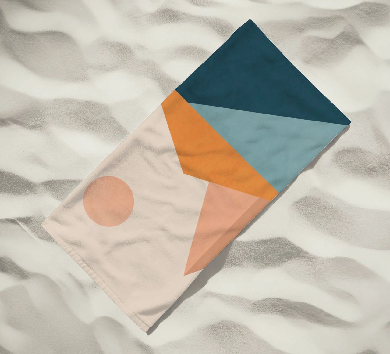 Minimal Abstract 16 beach towel by Gaite