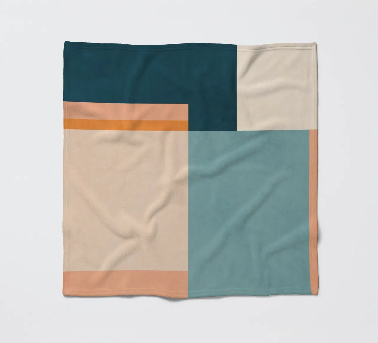 Minimal Abstract 14 fleece blanket by Gaite