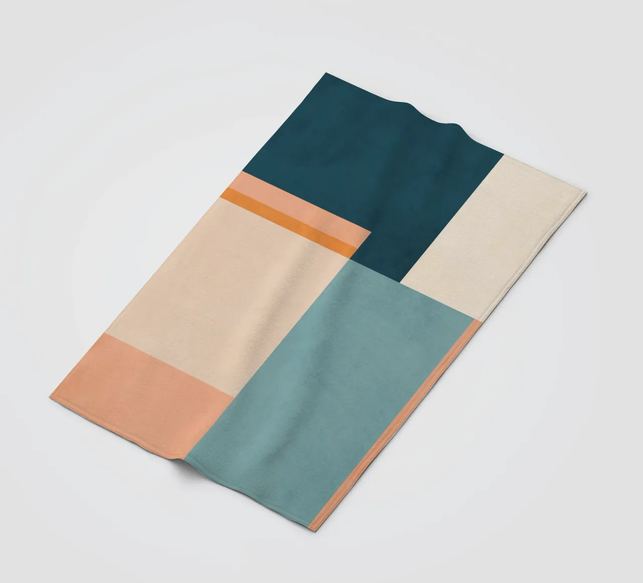 Minimal Abstract 14 fleece blanket by Gaite