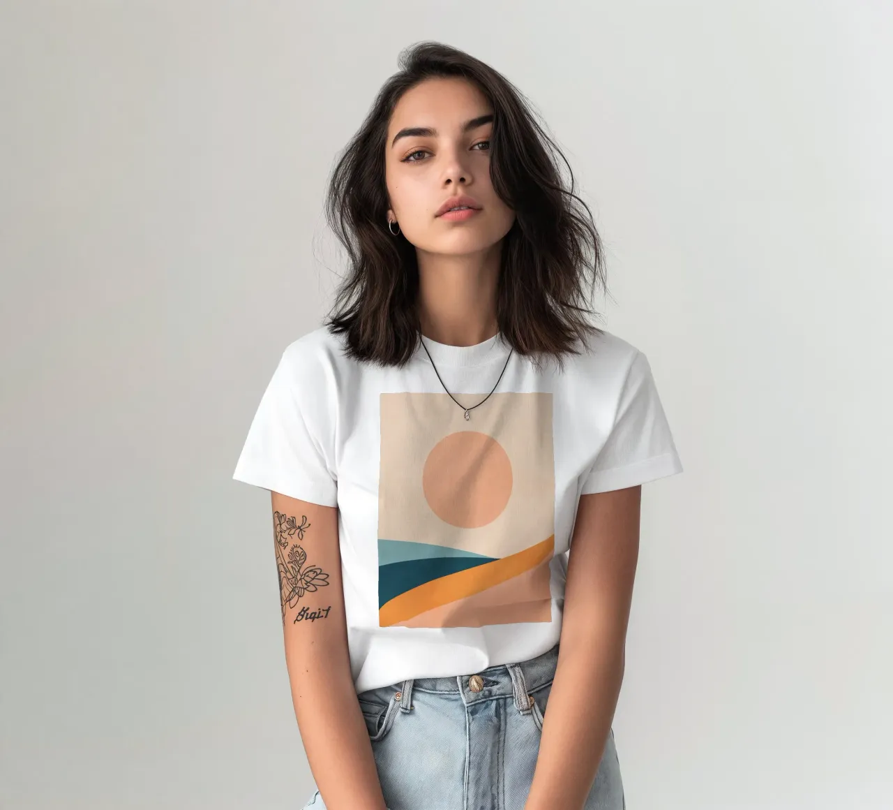 Minimal Abstract 15 t-shirt by Gaite